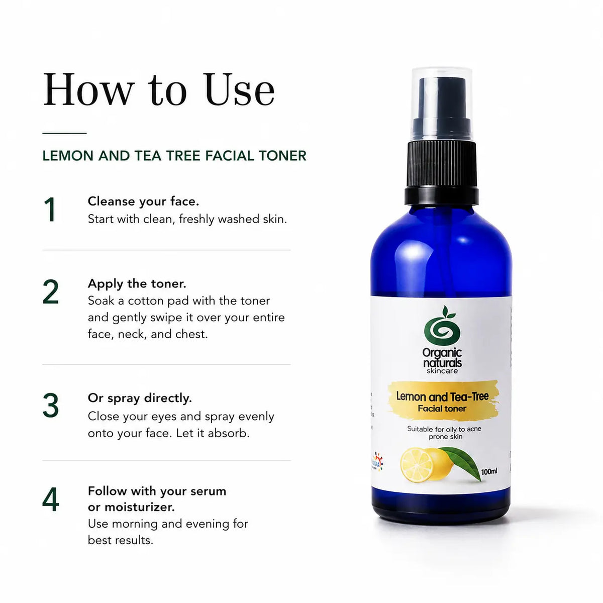 Lemon & Tea Tree Toner