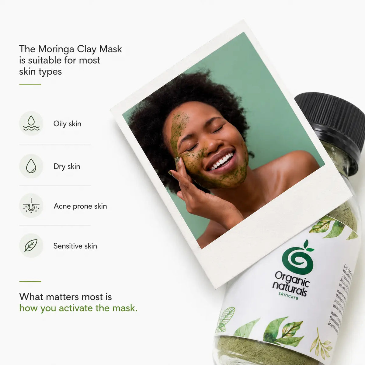 Moringa Clay Mask