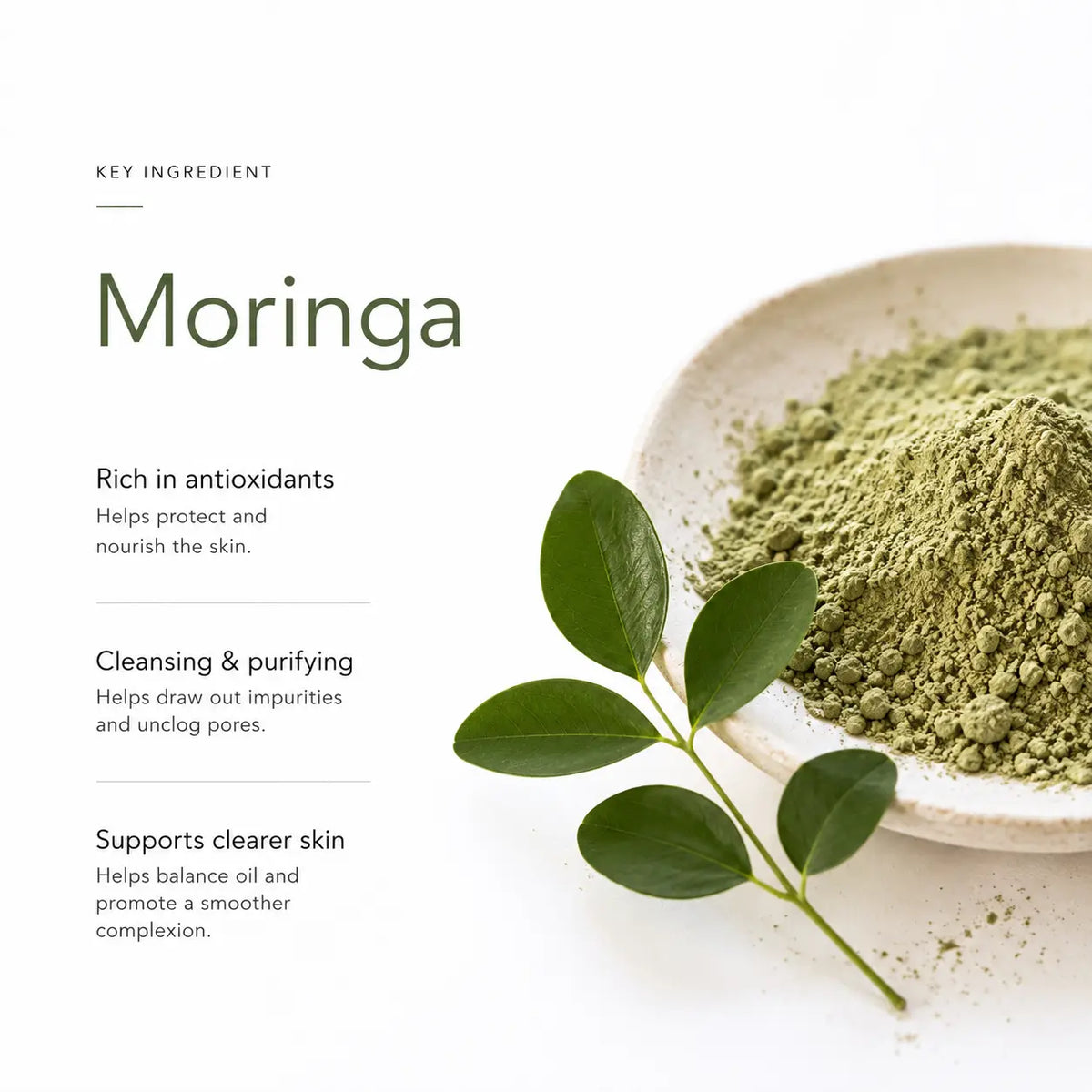Moringa Clay Mask