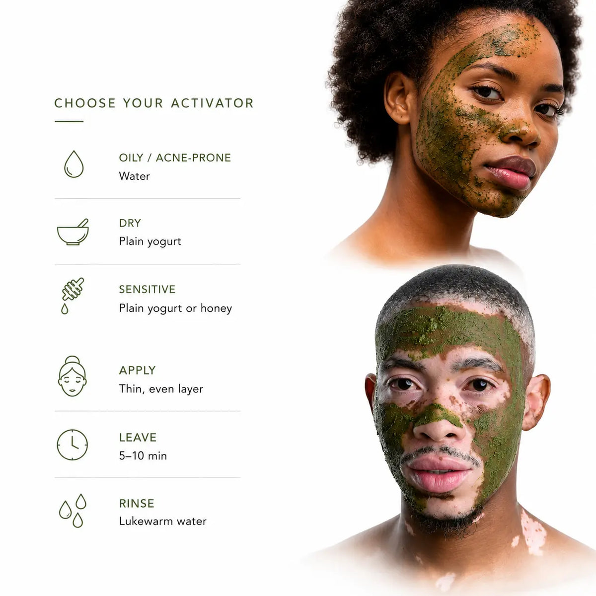 Moringa Clay Mask