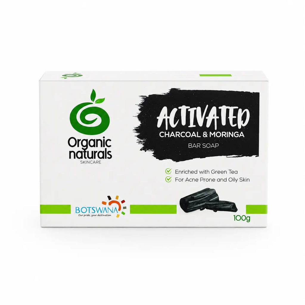 Activated Charcoal & Moringa Bar Soap