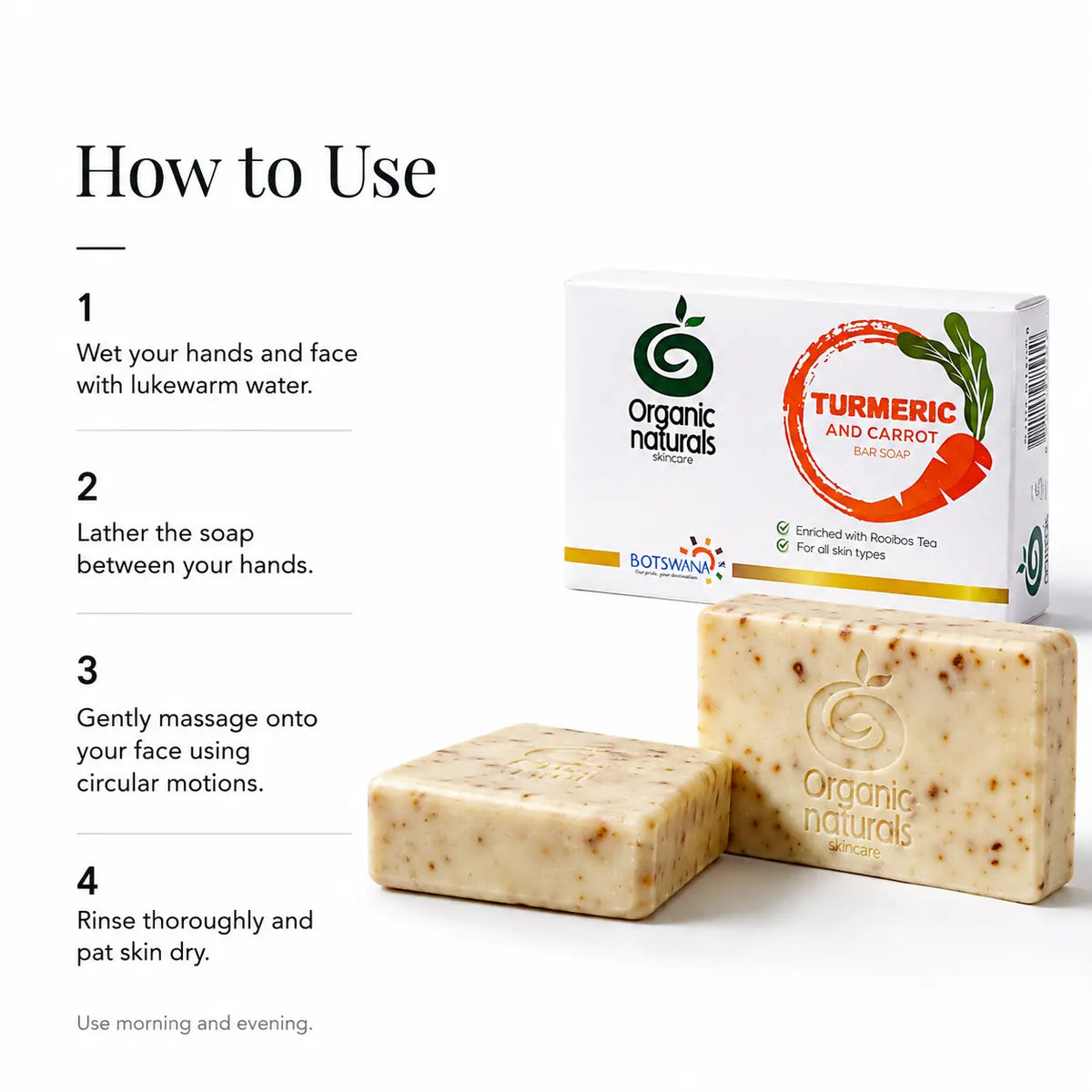 Turmeric & Carrot Bar Soap
