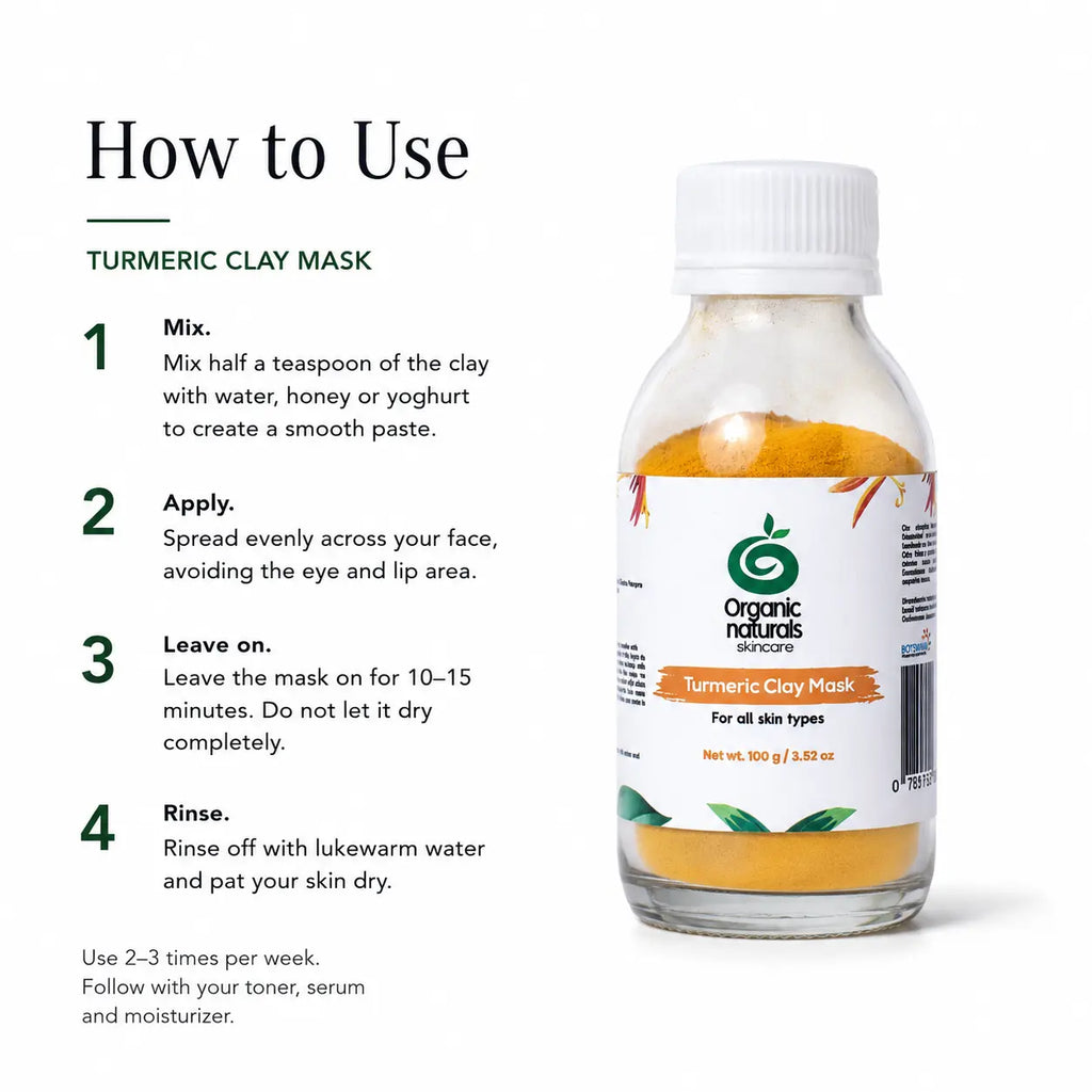 Turmeric Clay Mask